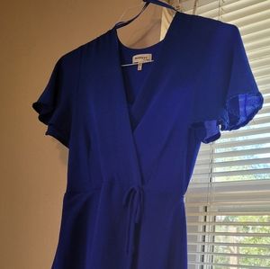 Monteau LA Faux Wrap Dress